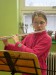 Historicky první příčná flétnistka na pobočce SZUŠ Musicale ve Veřovicích